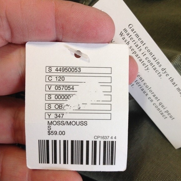 BDG Urban Outfitters Small Green Moss Mini Skirt Zipper Trim Stepped Hem NWT - Picture 10 of 13